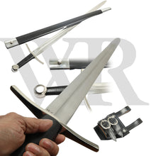 Load image into Gallery viewer, 15th Century Late Medieval Sword Full Tang Tempered Battle Ready Hand Forged WR-618

